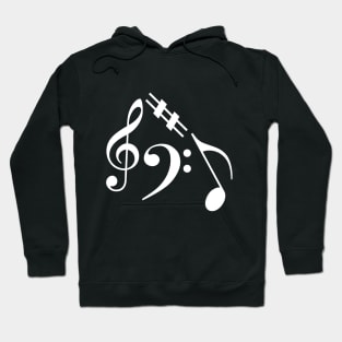 Invert music note Hoodie